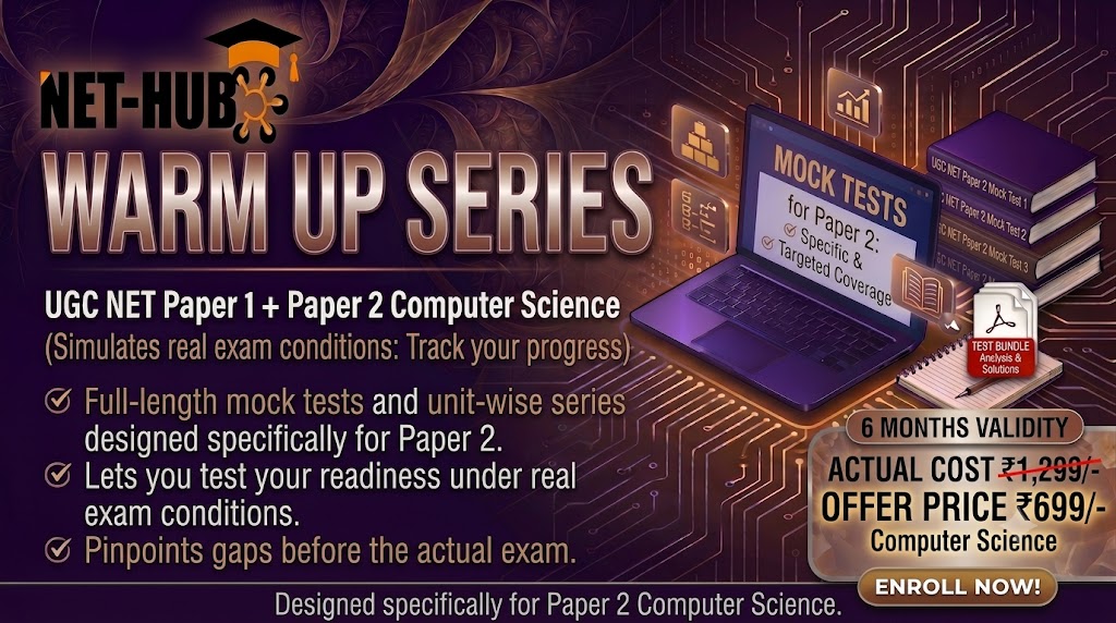 Warm up Series – Paper 2 Computer Science